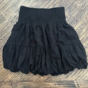 Lush Black Mini Skirt